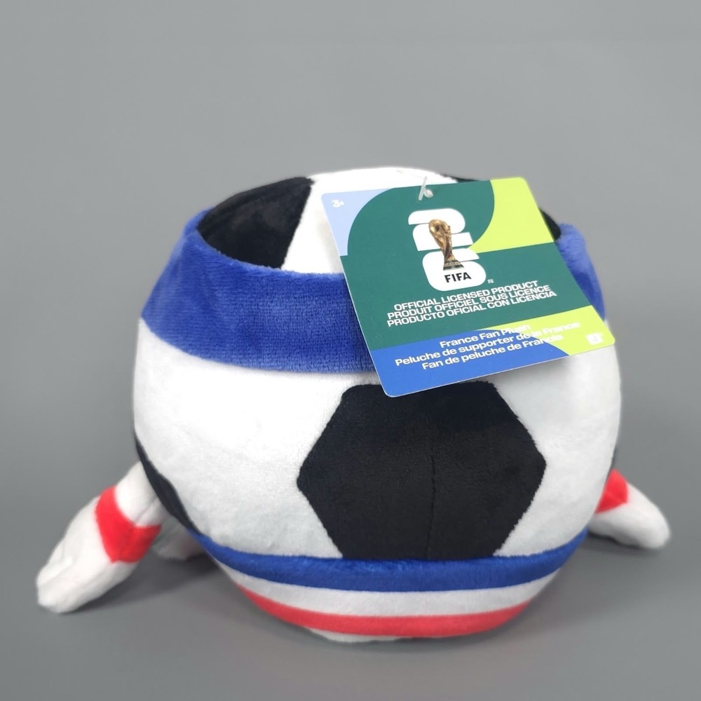 JAZWARES FIFA WORLD CUP 2026 FRANCE New Fan Plush 9 Soccer Official Licensed - Picture 3 of 11